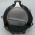 Kawasaki 2007-2025 ZX6R Woodcraft Racing Lhs Engine Stator Cover - Black Plate
