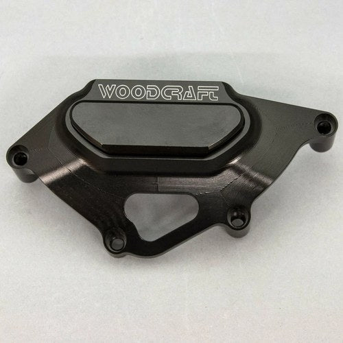Honda 2008-25 Cbr 1000RR Woodcraft Lhs Engine Stator Cover Protector Black Plate