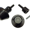 Yamaha 2015-2026 YZF-R1 Woodcraft Racing Frame Slider Kit With Black Pucks