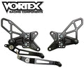 Suzuki 2003-2007 SV1000 SV1000S Vortex Racing Rearsets RS505K Version 1