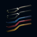 Driven Velocity Aluminum Handlebars 0.875" CR Low Blue