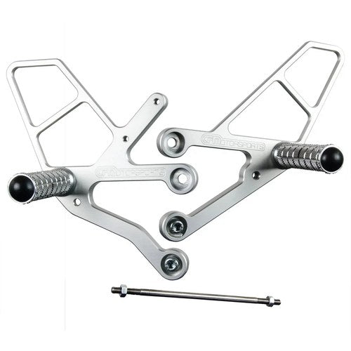 Honda NT 650 Hawk Woodcraft Racing Rearsets / Footpegs - Standard Kit