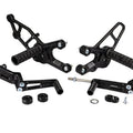Kawasaki 2013-17 Ninja 300R Woodcraft Racing Rearsets / Footpegs - Complete Kit