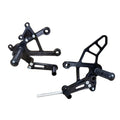 Kawasaki 2009-12 ZX6R Ninja Woodcraft Racing Rearsets / Footpegs - Complete Kit