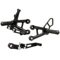 Suzuki 2017-2024 Gsxr 1000 Woodcraft Racing Rearsets / Footpegs - Complete Kit