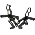 Yamaha 2015-2024 YZF-R3 Woodcraft Racing Rearsets / Footpegs - Reverse GP Shift