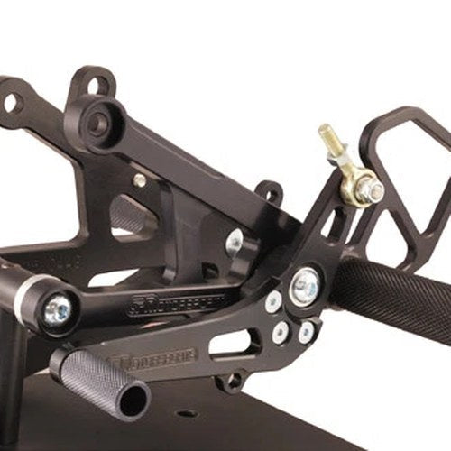 Yamaha 2006-2016 YZF-R6 Woodcraft Racing Rearsets / Footpegs - Complete Kit