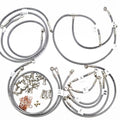 Honda 2002-09 Vfr 800 ABS Gbrakes Front / Rear / Clutch Brake Line Kit -13 Lines