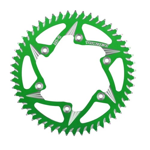 Kawasaki 2003-2018 Z1000 Vortex CAT5 Aluminum 520 Rear Sprocket 38-47 Green