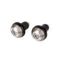 Driven Halo Stainless Steel Universal Bar Ends - Silver DHBEW-SL
