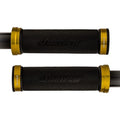 Driven Universal D-AXIS Anodized Alloy Grips Will Fit Standard 7/8" Bars - Gold