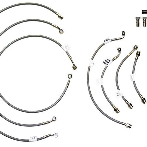Suzuki 2014-2015 V-STROM 1000 ABS Gbrakes Front / Rear Brake / Clutch Line Kit