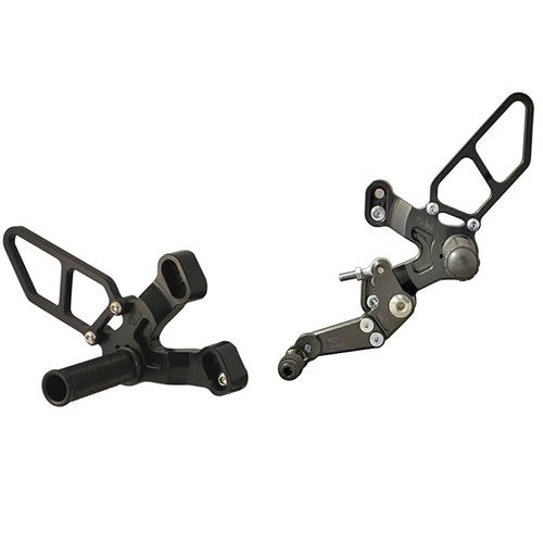 Ducati 2011 1198 SP Woodcraft Racing Rearsets - GP Shift - Standard Kit