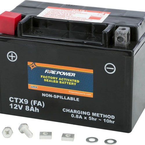 Arctic Cat 2009-2017 150 FirePower Factory Activated Battery - CTX9-BS (FA)