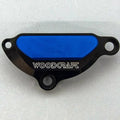 Yamaha 2006-2015 FZ1 Woodcraft Lhs Engine Ignition Cover Protector - Blue Plate
