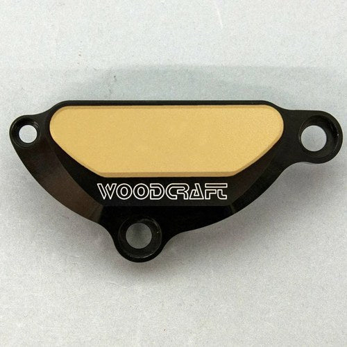Yamaha 2006-2015 FZ1 Woodcraft Lhs Engine Ignition Cover Protector - Gold Plate
