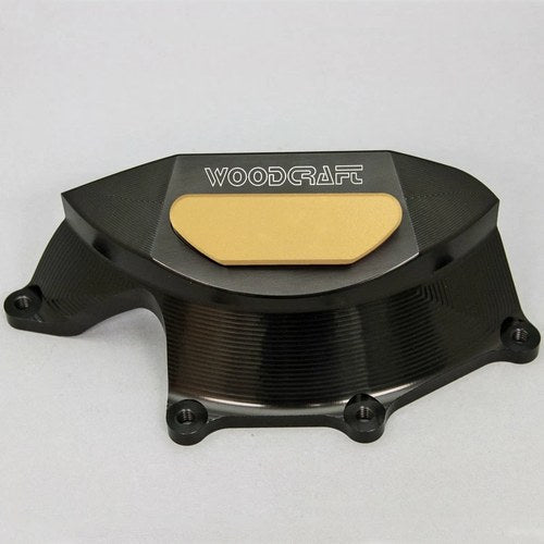 Aprilia 2011-2024 Tuono V4 Woodcraft Clutch Cover Engine Protector - Gold Plate