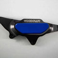 BMW 2020-2025 S1000RR Woodcraft Clutch Cover Engine Protector - Blue Plate