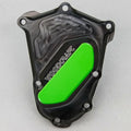 BMW 2014-2020 S1000R Woodcraft Right Side Crankshaft Engine Cover - Green Plate