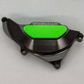 Yamaha R3 2015-2025 Woodcraft Lhs Stator Cover Engine Protector - Green Plate