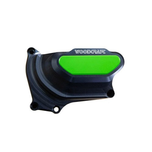 Yamaha 2022-2025 R7 Woodcraft Right Side Water Pump Engine Cover - Green Plate