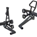 Suzuki 2007-2008 Gsxr 1000 Woodcraft Racing Rearsets / Footpegs - Complete Kit