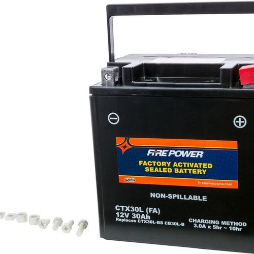 Moto Guzzi 1999-2000 V11 Quota FirePower Factory Activated Battery CTX30L-BS FA