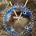 Honda 2004-2014 TRX450R Vortex CAT5 Aluminum 520 Rear Sprocket 46 Tooth Blue