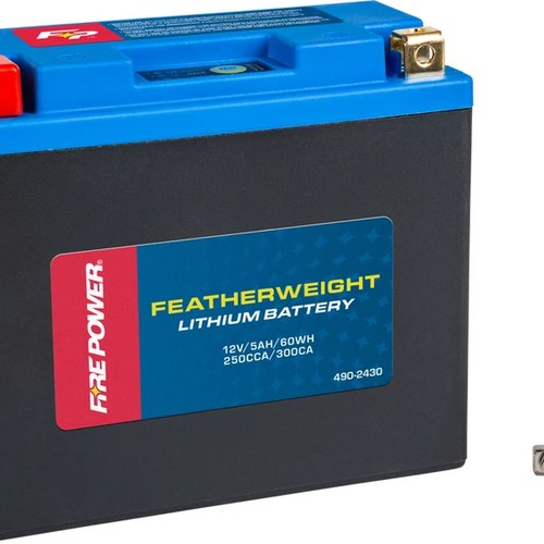 Yamaha 2010-2011 Yfz 450X FirePower Featherweight Lithium Battery HJT12B-FPP-B