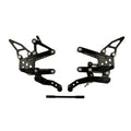 Kawasaki 2011-2015 ZX10R Driven TT Rearset - Adjustable - STANDARD/GP