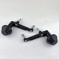 KTM 2018-2020 790 Duke Woodcraft Racing Frame Slider Kit - Black Domed Pucks