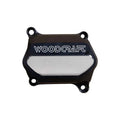 Ducati 2016-2019 Monster 1200 R Woodcraft Water Pump Protector - Silver Plate