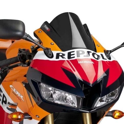 Honda CBR600RR 2013-2020 Puig Windscreen Z-RACING Black