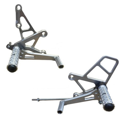 Kawasaki 1994-1997 Ninja ZX9R Woodcraft Racing Rearsets / Footpegs -COMPLETE Kit