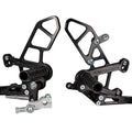 Kawasaki 2021-2025 ZX10R Woodcraft Racing Rearsets / Footpegs - Complete Kit
