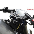 KTM 2018-2024 790 Duke Woodcraft Clipon Adapter Plate With Black Bars - Street