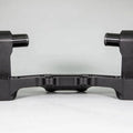 Ducati 2009-2013 Monster 696 Woodcraft Clipon Handlebar Adapter Plate - 75mm