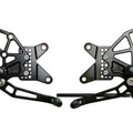 Kawasaki 2009-2012 Ninja ZX6R ZX600 Vortex Racing Rearsets RS415K Version 2