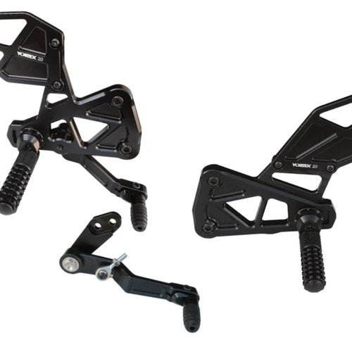 Suzuki 2017-2023 GSXR1000R GSX-R1000R Vortex Racing Rearset RS591K Version 3