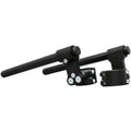 Woodcraft Racing 50mm 3 Piece Clipon Handlebar Kit With 2.5" Inch Rise - Black