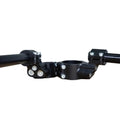 Woodcraft 35mm Rise Side Mount Angle Adjustable Clipon Handlebar Kit - 38mm