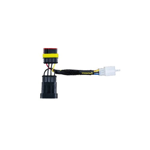 Aprilia 2015-2020 Tuono V4 1100 Woodcraft Racing Key Switch Elimination Harness