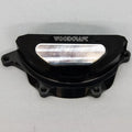 Yamaha 2025 R9 Woodcraft Engine Stator Cover Protector - Silver Plate