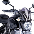 Yamaha 2015-2017 FZ-07 Puig Windscreen Naked New Gen Sport Dark Smoke