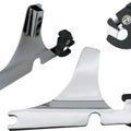 Harley Davidson Harddrive Detachable Sissy Bar Side Plates Chrome Softail