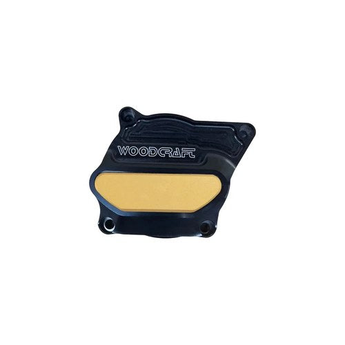 Suzuki 2023-2025 GSX-8 S/R Woodcraft Water Pump Cover Protector - Gold Plate