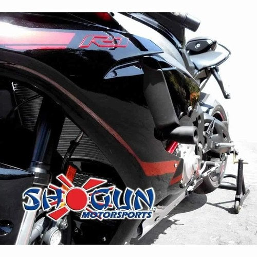 Yamaha YZF-R1 2015-2020 Shogun NO Cut Standard Frame Sliders - Black