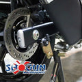 Suzuki SV650 2017-2020 Shogun Standard Black Swing Arm Spools
