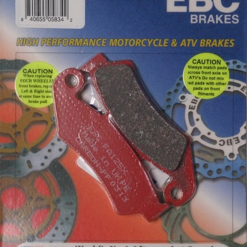 Ebc X Series Carbon Brake Pads FA125X