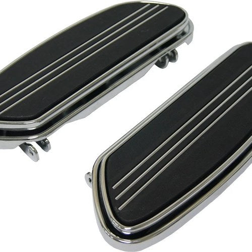 Harley Davidson Flst 86-17 Flt 84-UP Harddrive Floorboard Kit Sweeper Chrome